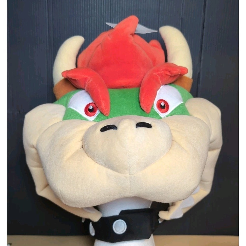 Universal Studuos Super Nintendo World Bowser Plush Hat Cosplay Mario Bros. New